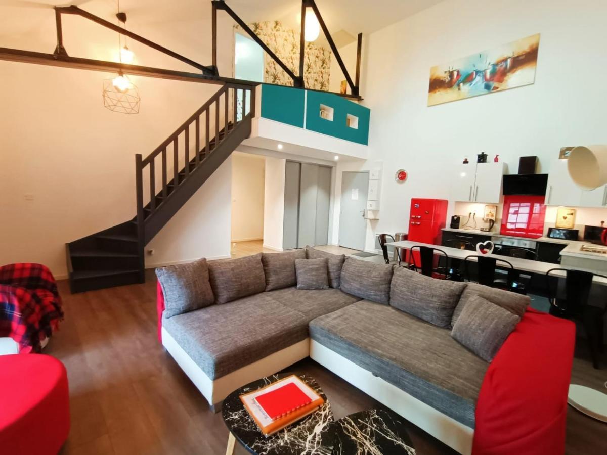 Superbe Appartement Type Loft En Duplex Rue Buat Châlons-en-Champagne Exterior foto